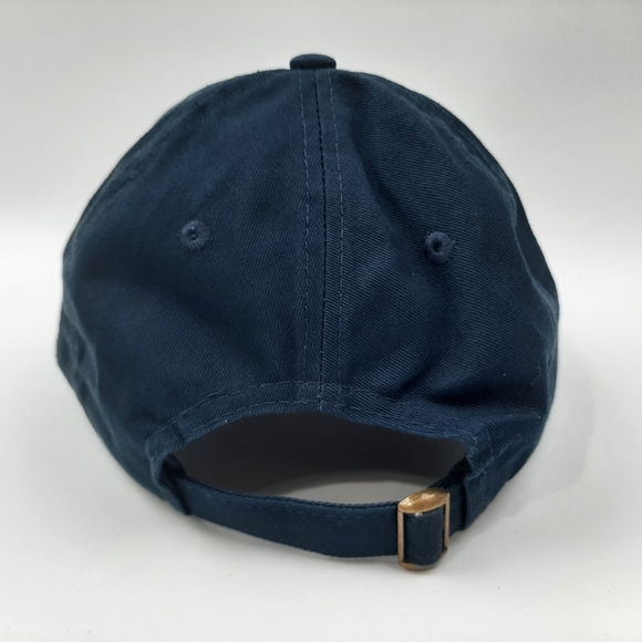 Post Office Mail Person Hat Relaxed Cotton Curved Bill Cap Navy Blue - Picture 4 of 4